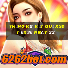 THỐNG KÊ KẾT QUẢ XSDT 6x36 ngày 22