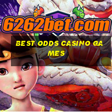 best odds casino games