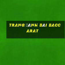 trang đánh bài baccarat