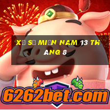 xổ số miền nam 13 tháng 8