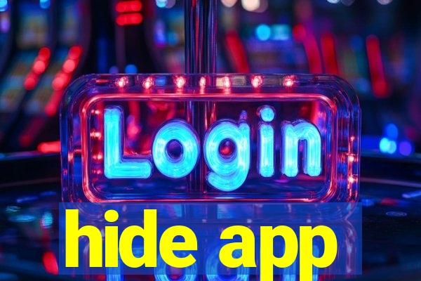 hide app