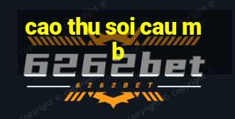 cao thu soi cau mb