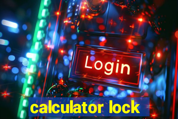 calculator lock