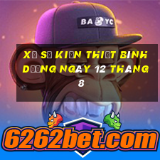 xổ số kiến thiết bình dương ngày 12 tháng 8