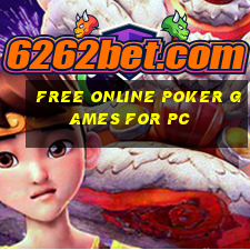 free online poker games for pc