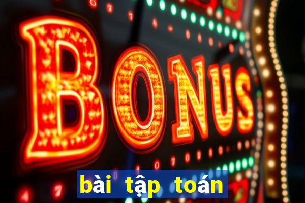 bài tập toán lớp 1