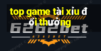 top game tài xỉu đổi thưởng