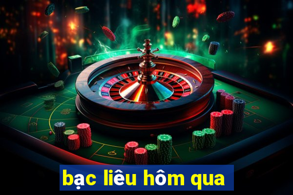 bạc liêu hôm qua