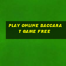 play online baccarat game free