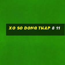 xo so dong thap 8 11