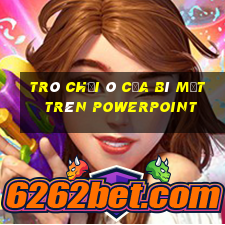 trò chơi ô cửa bí mật trên powerpoint