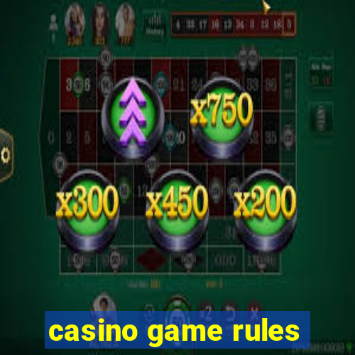 casino game rules