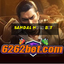 sandal nữ đế bệt