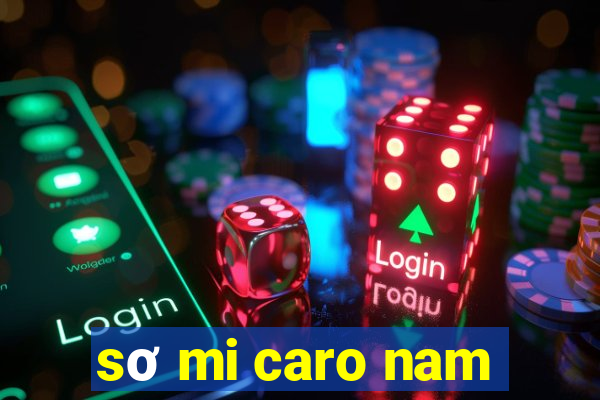 sơ mi caro nam