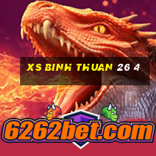 xs binh thuan 26 4