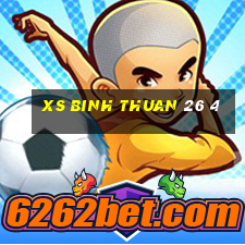 xs binh thuan 26 4