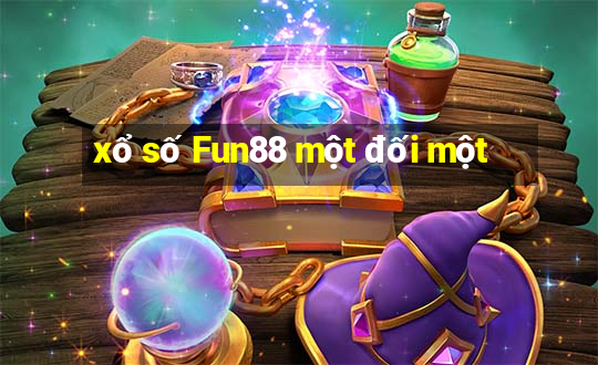 xổ số Fun88 một đối một