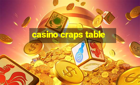 casino craps table