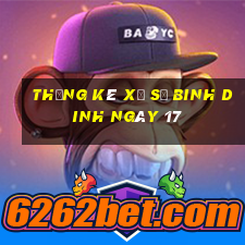 Thống kê Xổ Số binh dinh ngày 17