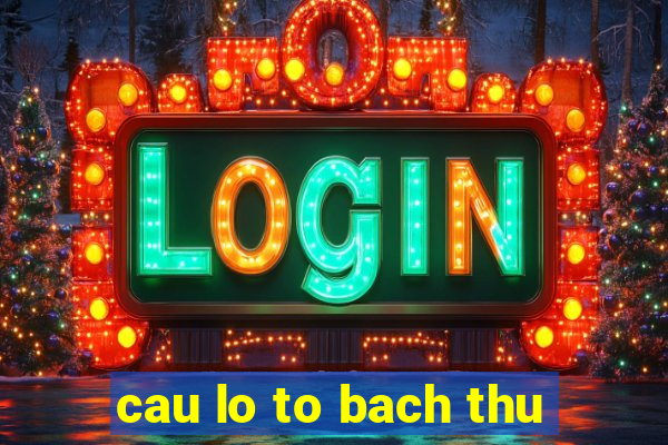 cau lo to bach thu