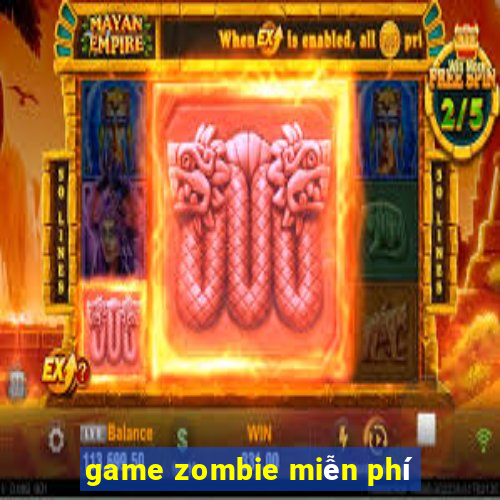 game zombie miễn phí