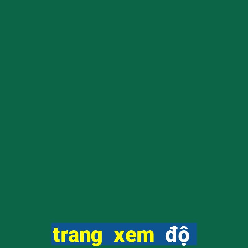 trang xem độ bóng đá