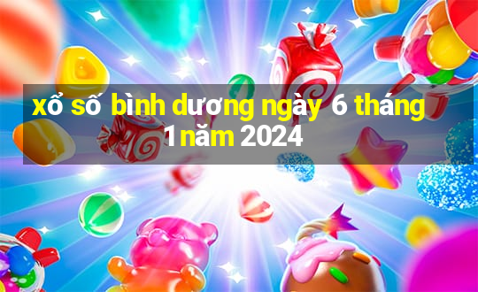 xổ số bình dương ngày 6 tháng 1 năm 2024