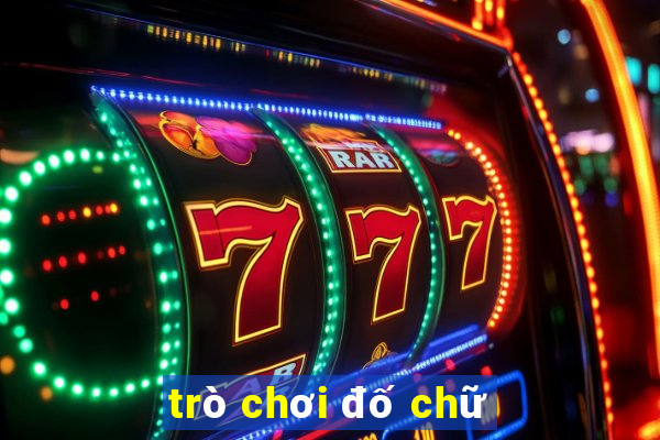 trò chơi đố chữ