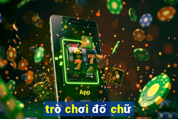 trò chơi đố chữ