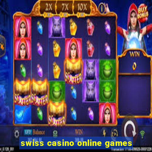 swiss casino online games