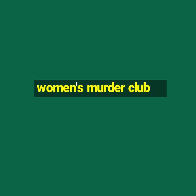 women's murder club