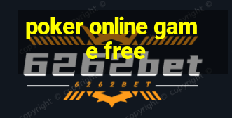 poker online game free