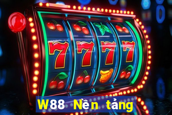 W88 Nền tảng tải xuống đại phát