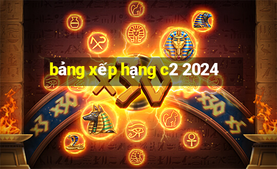 bảng xếp hạng c2 2024