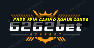 free spin casino bonus codes