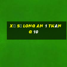 xổ số long an 1 tháng 10