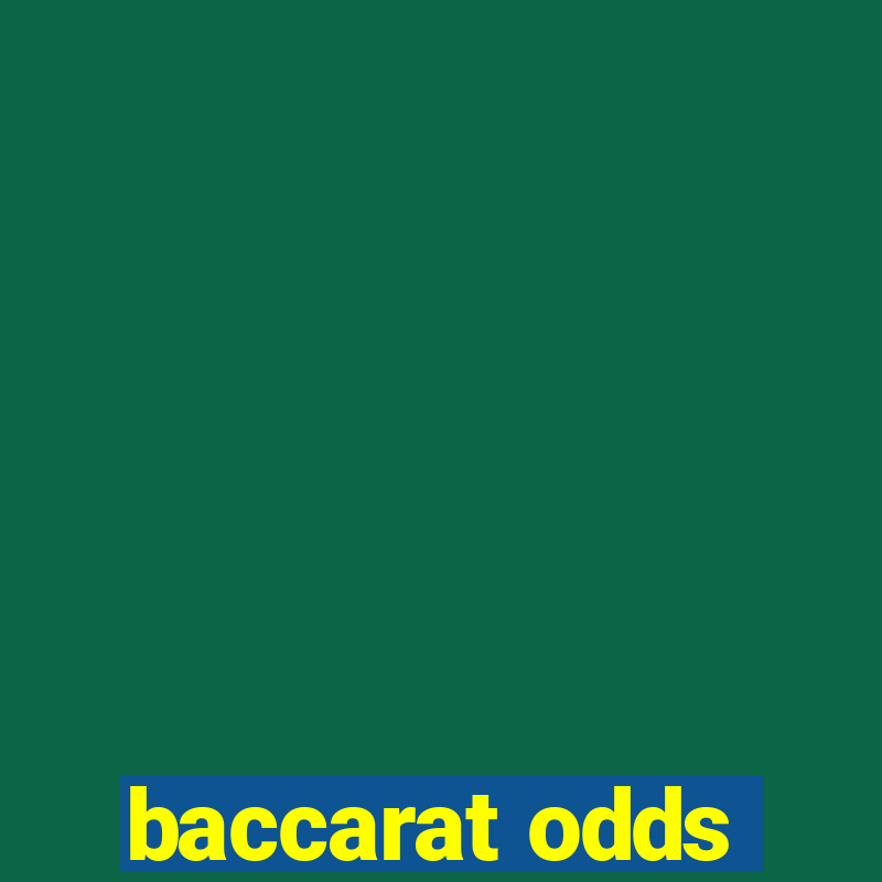 baccarat odds