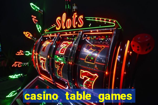 casino table games near tampa