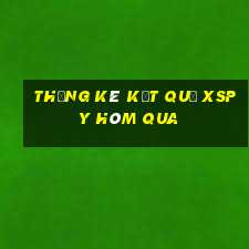 THỐNG KÊ KẾT QUẢ XSPY hôm qua