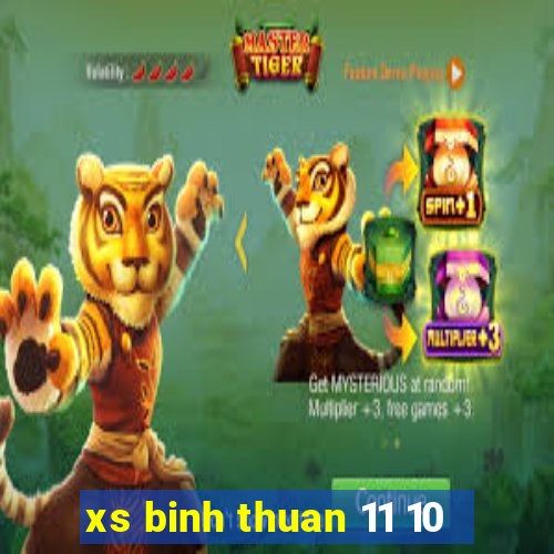 xs binh thuan 11 10