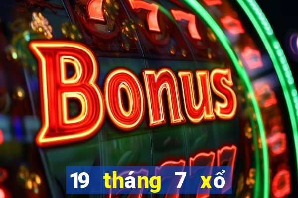 19 tháng 7 xổ số cần thơ