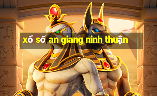 xổ số an giang ninh thuận