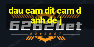 dau cam dit cam danh de j