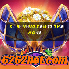 xổ số vũng tàu 13 tháng 12