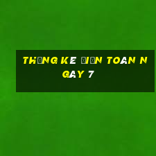 Thống kê điện toán ngày 7