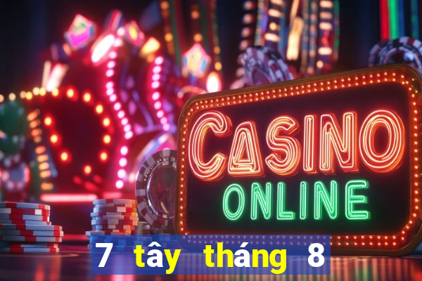 7 tây tháng 8 xổ số miền nam