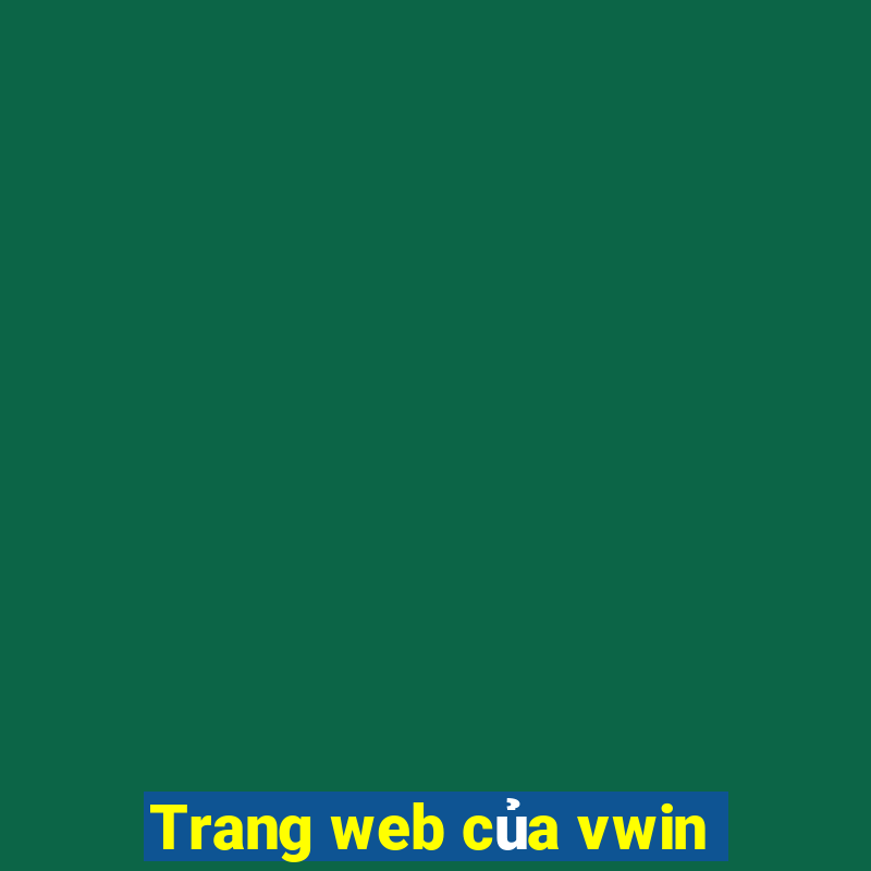 Trang web của vwin