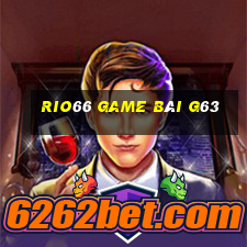 Rio66 Game Bài G63