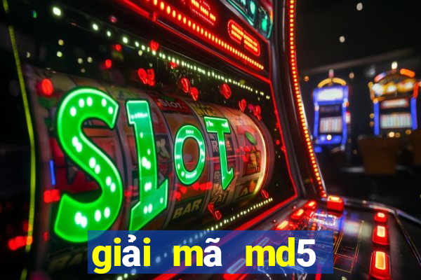 giải mã md5 tài nguyên