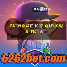 THỐNG KÊ KẾT QUẢ XSLD Thứ 6